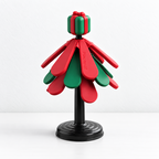 CouldNook Christmas Tree Trivet - Detachable Silicone Pieces Accent