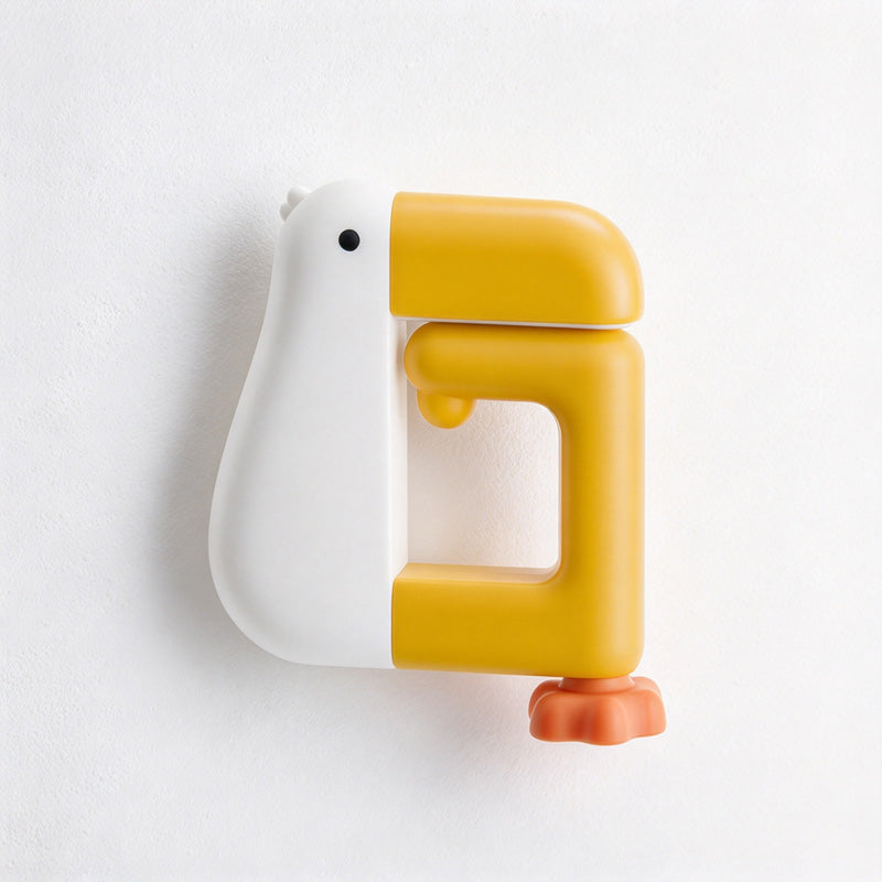 CouldNook Bird-Shaped Desk Hook - Adjustable Clamp and Rounded Beak