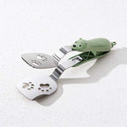 CouldNook Bear Spatula Tongs - Paw Cutouts and Locking Handle Detail