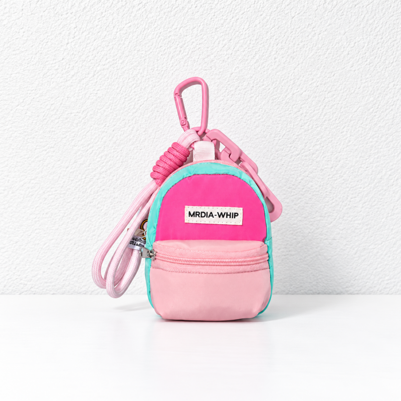 CouldNook Mini Coin Pouch Charm - Colorful Shapes And Clip Attachment