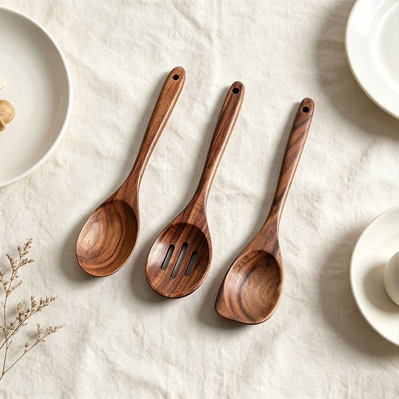 CouldNook Acacia Wood Spoon - Wood Serving Accent