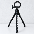 CouldNook Flexible Phone Tripod - Magnetic Ring Mount and Articulated Black Legs
