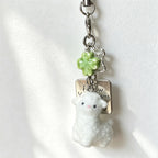 CouldNook Sheep and Apple Beaded Charm - Loop Cord Attachment