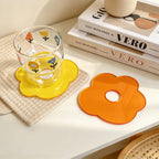 CouldNook Flower Coaster - Translucent Acrylic Petals and Open Round Center