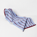 CouldNook Muted Stripe Cotton Towel - Contrasting Face and Bath Sizes