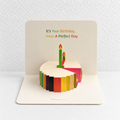 CouldNook Birthday Pop-Up Greeting Card - Layered Celebrations and Optional Musical Designs