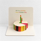 CouldNook Birthday Pop-Up Greeting Card - Layered Celebrations and Optional Musical Designs