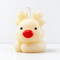 CouldNook Christmas Sculpted Candle - Festive Character Collection Accent