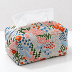 CouldNook Floral Fabric Tissue Holder - Quilted Box Cover
