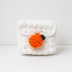 White Orange Card‑Holder