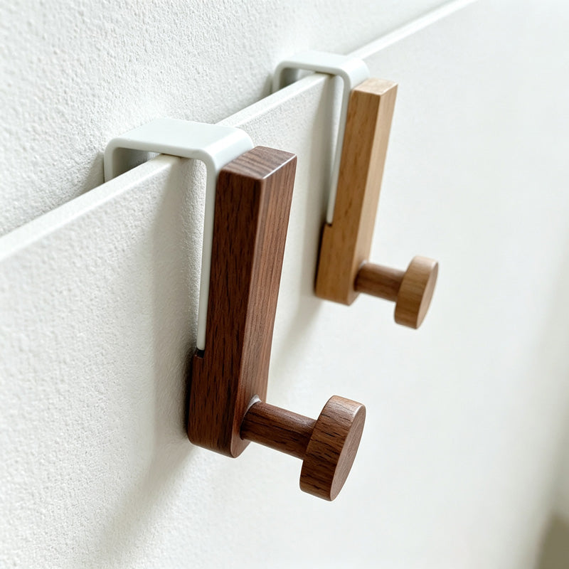 CouldNook Wood Over Cabinet Hook - Light and Dark Finishes