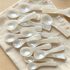CouldNook Pearly Shell Mini Spoon - Softly Shaped Everyday Detail