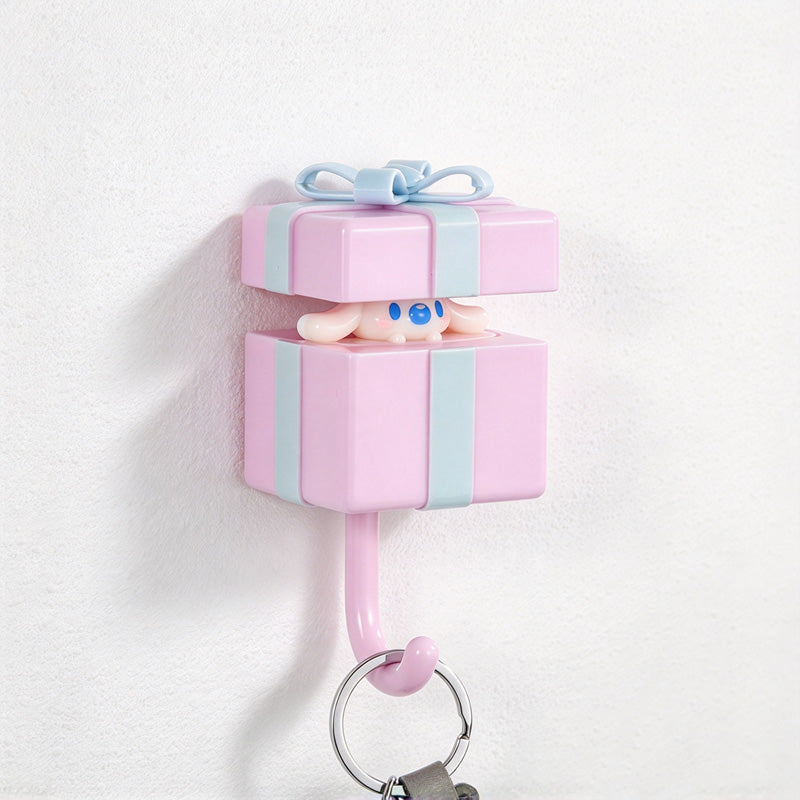 CouldNook Animal Wall Hook - Peeking Character and Curved Hanging Arm