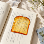 CouldNook Bread Bookmark - Translucent Acrylic Pastry Shapes