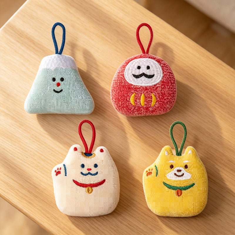 CouldNook Mascot Dish Scrubber Sponge - Hanging Loop and Mesh