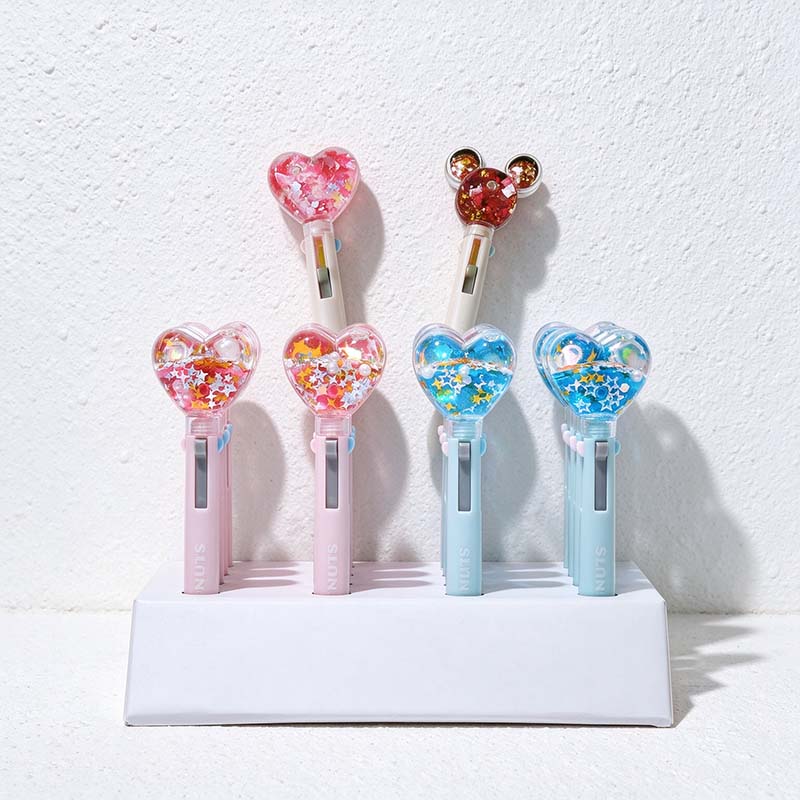 CouldNook Heart Multicolor Ballpoint Pen - Floating Stars