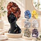 CouldNook Turban Headwrap - Oversized Rosette Knot