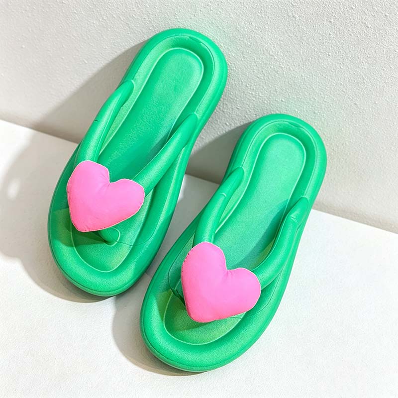 CouldNook Fruit Slippers - Five Colorful Linen-Look Designs Collection