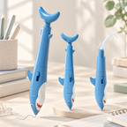 CouldNook Shark Ballpoint Pen - Water-Squirting Tail and Retractable Writing Point