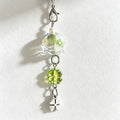 CloudNook Phone Charm Strap-Clover Wind Chime Pendant Design