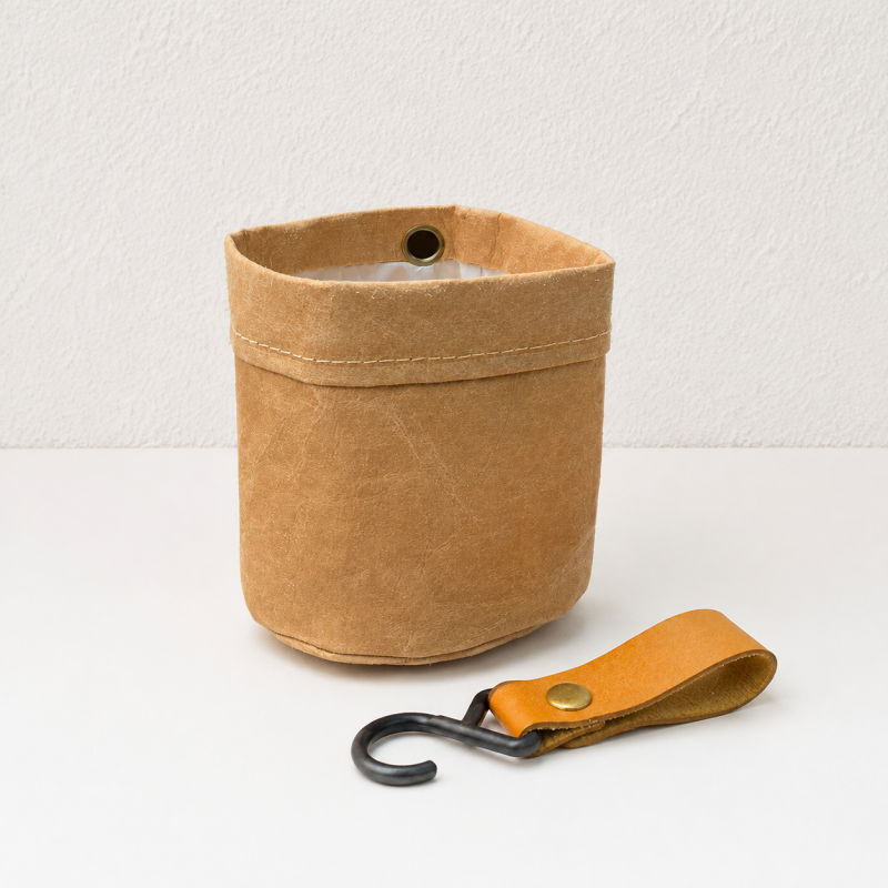 CouldNook Car Seat Hanging Organizer - Cylindrical Bag and Strap