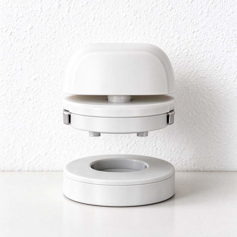 CouldNook Adjustable Magnetic Jar Opener - Rounded Grip And Storage Base