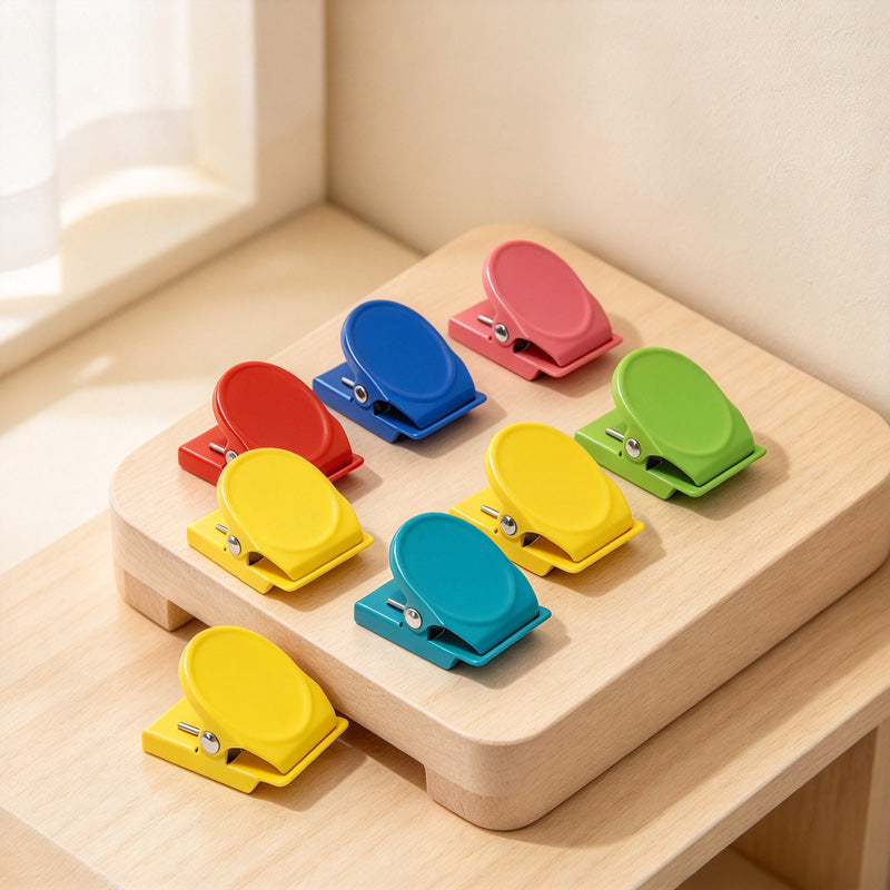 CouldNook Magnetic Clip - Round Press Surface And Square Metal Base