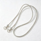 CouldNook Rhinestones Set Long Phone Lanyard with Rounded Bead Sections