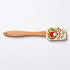 CouldNook Christmas Silicone Spatula - Printed Head and Beech Handle