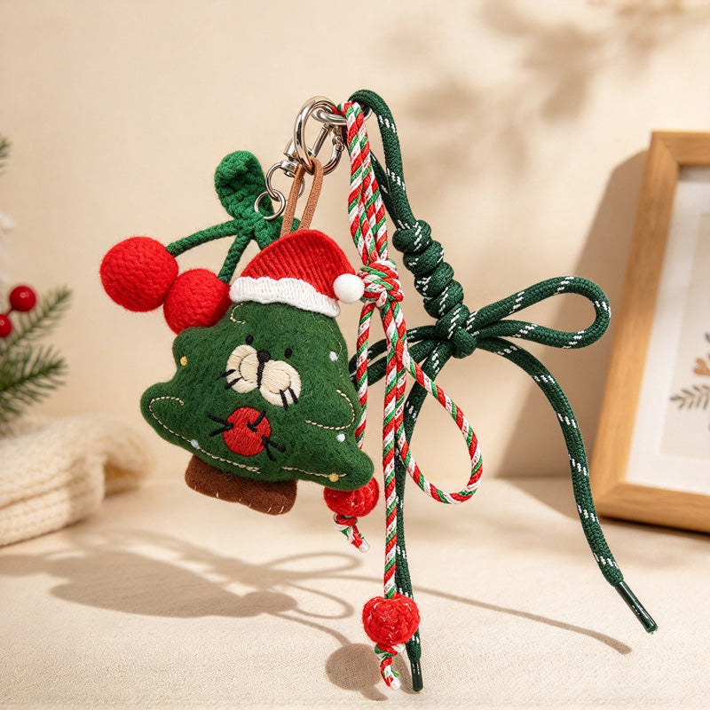 CouldNook Christmas Bag Charm - Gingerbread or Tree