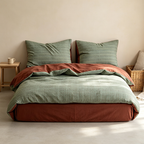 CouldNook Cotton Bedding Set - Textured Four-Piece Bedding Collection