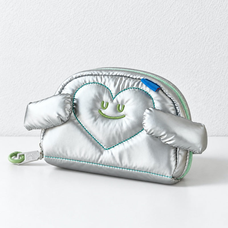 CouldNook Smiling Jewelry Organizer Pouch - Heart and Arms