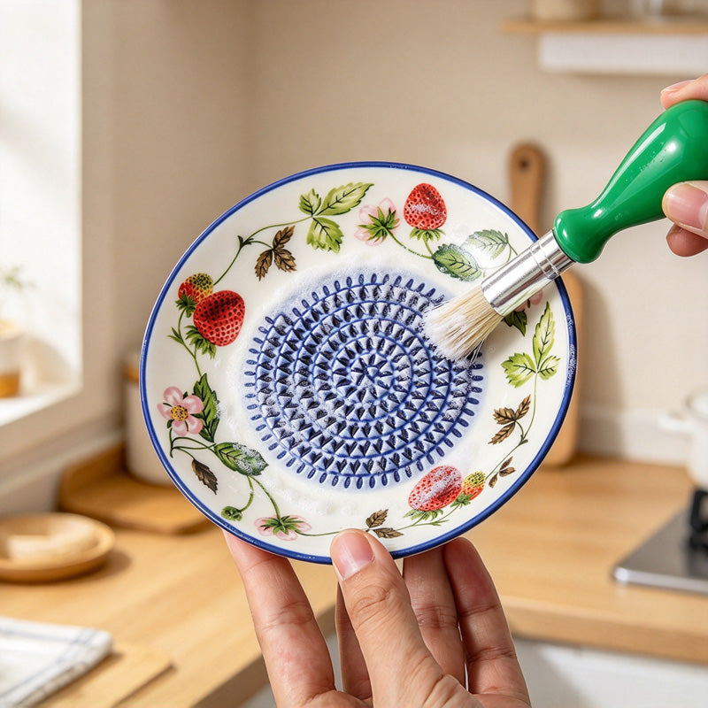 CouldNook Ceramic Grater Plate Set - Fruit Rim
