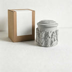 CouldNook Relief Vessel Scented Candle - Architectural And Angel Inspired Details