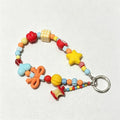 CloudNook Fruit Beaded Phone Charm‑Dopamine Handmade Wrist Strap
