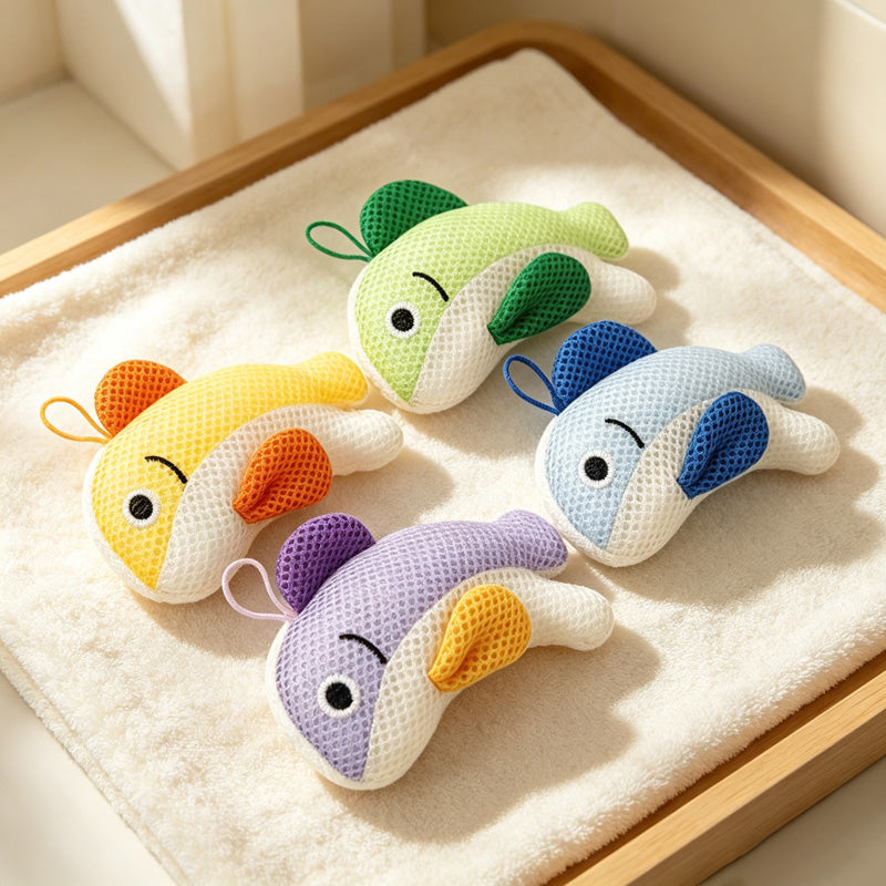 CouldNook Animal Bath Sponge - Fish Turtle Goose Scrubbers