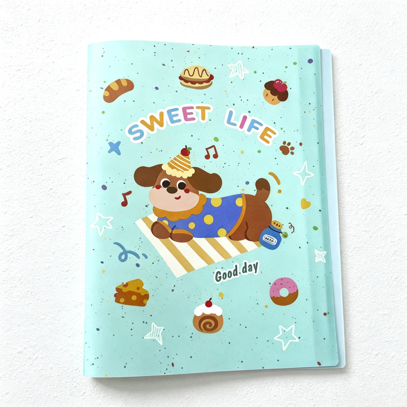 CouldNook A4 Document Folder - Multi-Pocket Illustrated Cover Collection