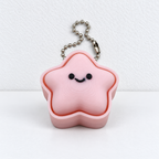CouldNook Clicker Keychain - Pressable Star and Food-inspired Printed Shapes