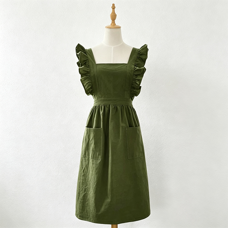CouldNook Cross Back Apron - Kitchen Wear Accent