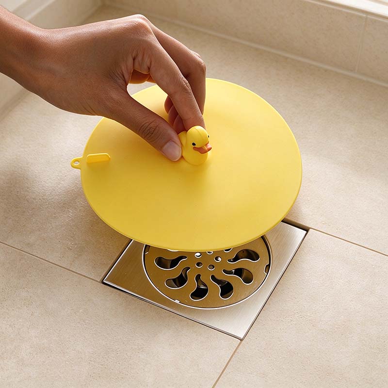 CouldNook Silicone Drain Cover - Decorative Shapes and Lift Details