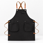 CouldNook Patterned Cooking Apron - Rounded Practical Form Kitchen Wear