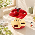 Apple Core Toothbrush Holder for Bathroom Counters