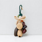CouldNook Natural Seed Bag Charm - Forest Nut Pendant
