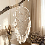 CouldNook Feather Dreamcatcher - Beaded Layered Tassel Wall Hanging