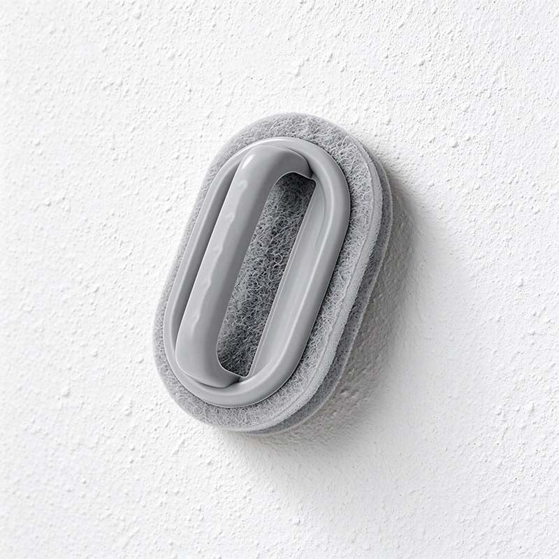 CouldNook Handled Cleaning Sponge - Raised Grip And Layered Oval Pad