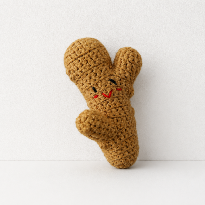CouldNook Yarn Produce Figure - Assorted Mixed Vegetable Shapes