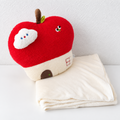 CouldNook Apple Cushion - House Details And Optional Matching Blanket