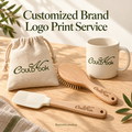 CouldNook Customized Brand Logo Print Laser Service - Flexible Product Branding