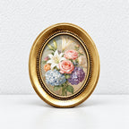 CouldNook Ornate Resin Photo Frame - Raised Borders And Glass Front