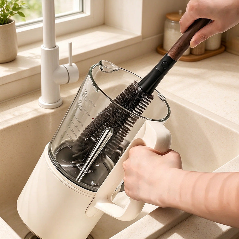CouldNook Flexible Bottle Brush - Bendable Dual Cleaning Head